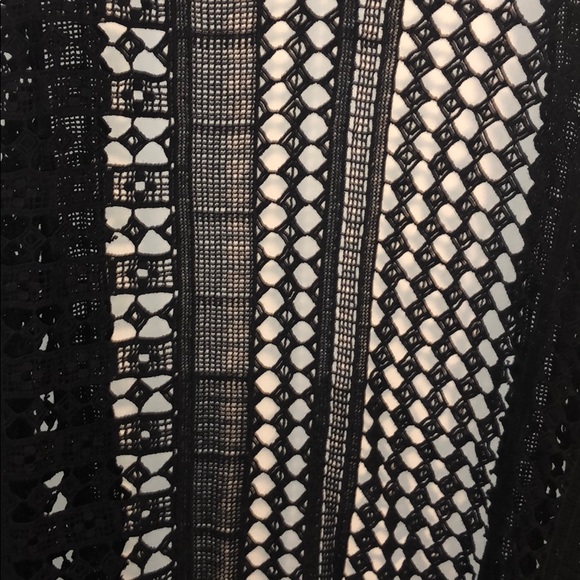 Forever 21 Black Bohemian Crochet Cardigan - Picture 6 of 8
